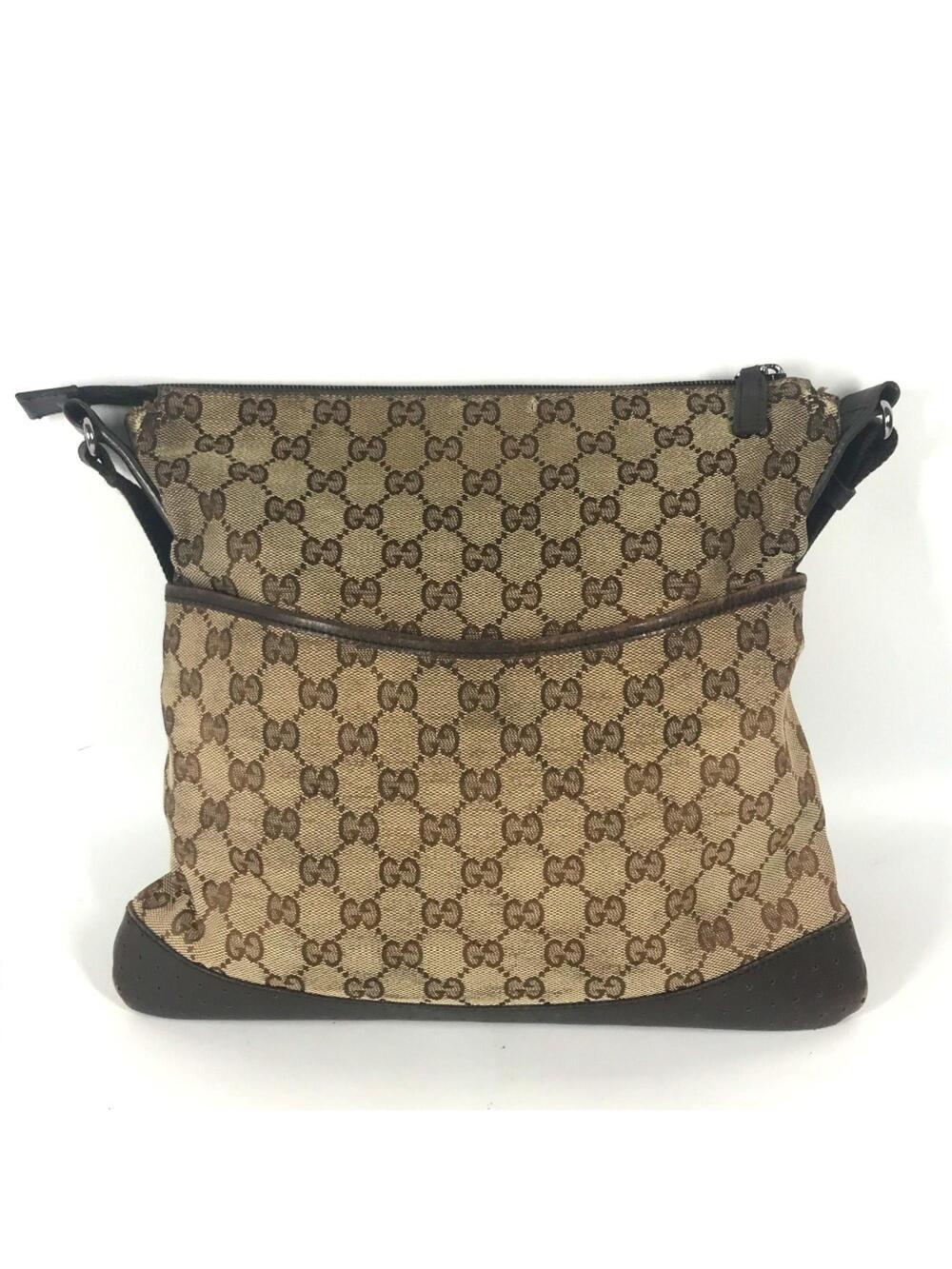 Gucci Zip Messenger Bag Gg Canvas With #341722G36B